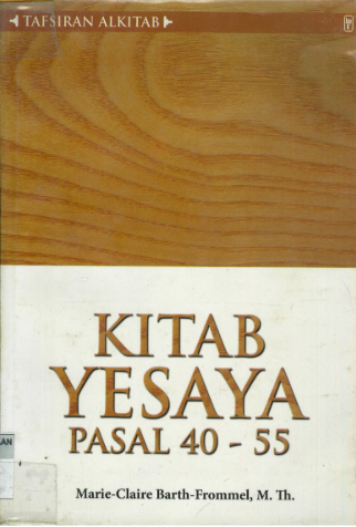 Sampul buku Tafsiran Alkitab: Kitab Yesaya Pasal 40-55
