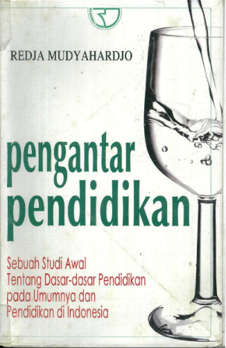 Sampul buku Pengantar Pendidikan: Sebuah Studi Awal