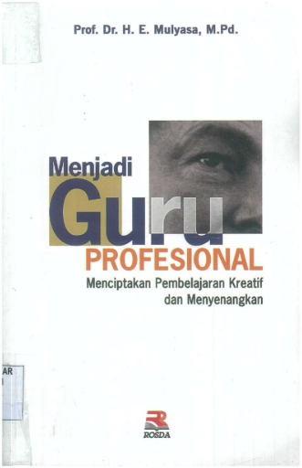 Sampul buku Menjadi Guru Profesional