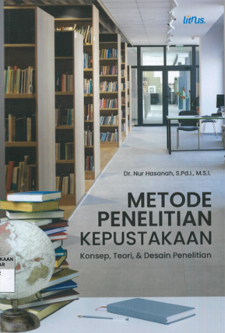Sampul buku Metode Penelitian Kepustakaan: Konsep, Teori, & Desain.pdf