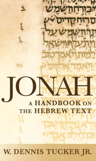 Sampul buku Jonah: A Handbook on the Hebrew Text