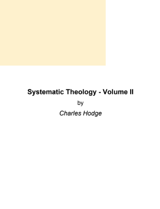 Sampul buku Systematic Theology Volume II