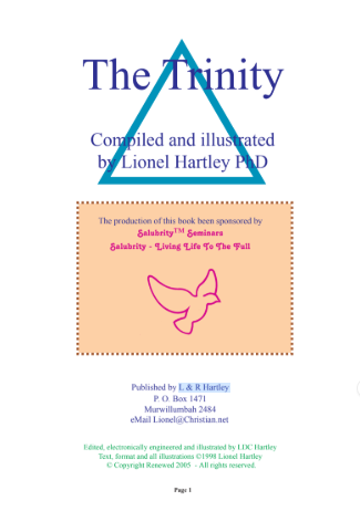 Sampul buku The Trinity: Compiled and Illustrated