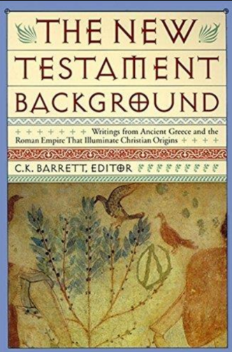 Sampul buku The New Testament Background