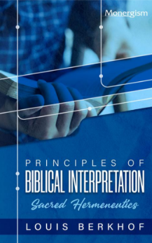 Sampul buku Principles of Biblical Interpre