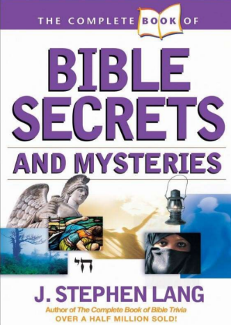 Sampul buku The complete book of Bible Secrets and Mysteries